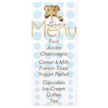 Baby shower Olifant Goud Blauw