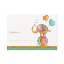 Baby shower olifant & neushoorn display douchekaar