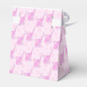 Baby shower olifanten roze wit geschenk gunst doos bedankdoosjes (Achterkant)