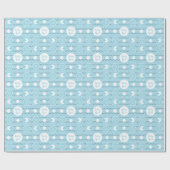 Baby shower-omlooppapier met rol voor tulpen cadeaupapier (Vlak)