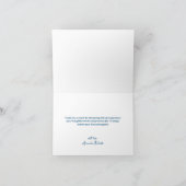 Baby Shower Onder de zee Bedankkaart (Binnen)