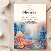 Baby shower onder het Zee Kaart