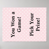 Baby shower ondertekenen poster (Voorkant)