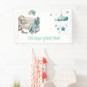 Baby Shower Ontwerp je eigen Spandoek (Insitu)