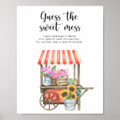 baby shower op de boerenmarkt-zoete rotzooi poster (Voorkant)