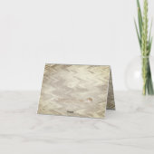 Baby shower op maat bedankkaart (Achterkant)