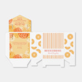 baby shower op maat voor 'onze lil Cutie' Bedankdoosjes (Uitgevouwen)