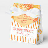 baby shower op maat voor 'onze lil Cutie' Bedankdoosjes (Voorkant Zijde)