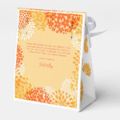 baby shower op maat voor 'onze lil Cutie' Bedankdoosjes (Achterkant)