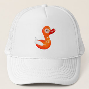 Baby shower Oranje eenden Trucker Pet