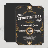 Baby shower Ornament van Halloween Spider Kaart (Voorkant / Achterkant)