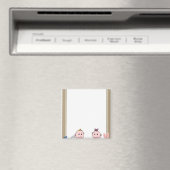 BABY SHOWER OUDER MOM DAD MAGNEET (Insitu (Vaatwasser))