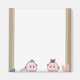 BABY SHOWER OUDER MOM DAD MAGNEET