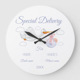Baby shower, Ouders - op maat geschenk - Grote Klok