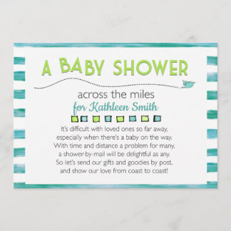 Baby shower over de Miles Kaart