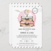  Baby shower over lange afstand per Briefkaart van (Voorkant / Achterkant)