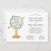 Baby shower over lange afstand per post kaart (Voorkant)