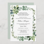 Baby shower over lange afstand per post kaart (Voorkant / Achterkant)