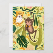 Baby shower over lange afstand per post kaart (Achterkant)