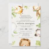 Baby shower over lange afstand per post kaart (Voorkant)