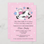 Baby shower over Moon Kaart (Voorkant / Achterkant)