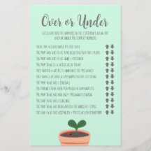 Baby shower over of onder vlieger