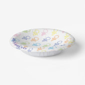 Baby shower Paci Baby Paper Bowl Papieren Kommen (Gebogen)
