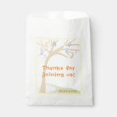 Baby shower, Paci Bunny Bedankzakje (Voorkant)