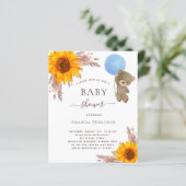 Baby shower pampas (Staand voorkant)