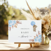 Baby shower pampa's gastenboek