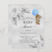 Baby shower pampasgras (Voorkant / Achterkant)