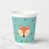Baby Shower, Paper cup, Animales del Bosque Papieren Bekers (Voorkant)