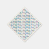 Baby shower Paper Napkins met Dala Horses Servet (Hoek)