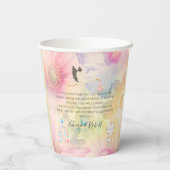BABY SHOWER PAPIEREN BEKERS (Achterkant)