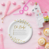 Baby Shower Papieren Bord (Feest)