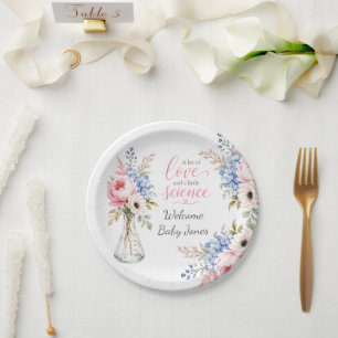 Baby Shower Papieren Bord: Highlights IVF Reis Bordje