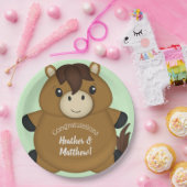 Baby shower papieren bordje (Feest)