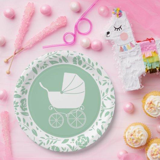 Baby shower Papieren Bordje (Feest)