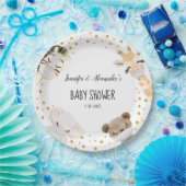 Baby shower papieren bordje (Feest)