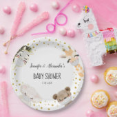 Baby shower papieren bordje (Feest)