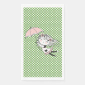 Baby shower-papieren gasthanddoeken servet (Voorkant)