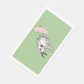 Baby shower-papieren gasthanddoeken servet (Hoek)