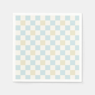 Baby Shower Papieren Servet voor een Jongen Blau