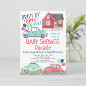 baby shower Parade Kaart (Staand voorkant)