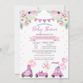 Baby shower Parade Uitnodiging (Voorkant)