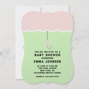 Baby Shower Paraplu Kaart