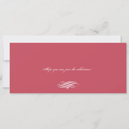 Baby shower  Paris Boarding Pass Kaart (Achterkant)