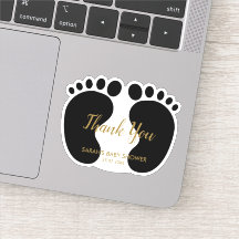 Baby shower partij wil je bedanken