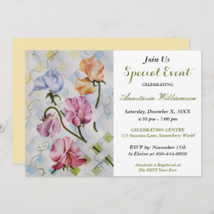 BABY SHOWER PARTIJGEBEURTENIS INVITE KAART