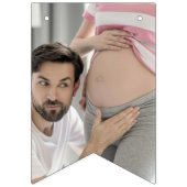 Baby shower Party Decor Waterverf Aardbeien Vlaggetjes (Tweede vlag)